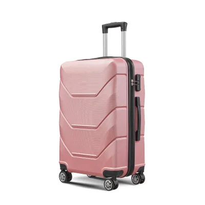 Best-Selling ABS 3-Piece Trolley Case Factory Export Customized Luxury Travel Bag 360-Degree Universal Wheel Bag Waterproof
