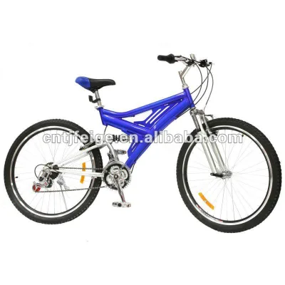 26" New Model Blue Suspension MTB Bicycle/cycle/bike