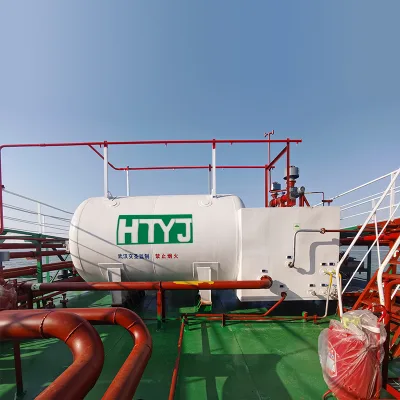 Marine Gas Pressure Vessel Stationary Lng Marine Fuel Tank