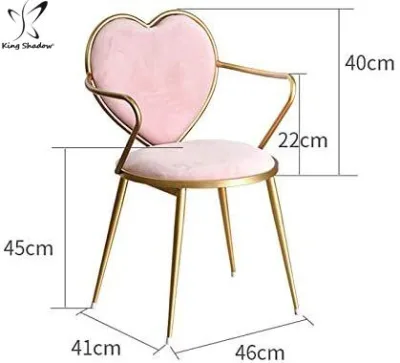 Heart Shape Nail Salon Manicure Chairs for Nail Salon Furniture