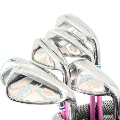 2024 OEM NEW DESIGN Topus Golf Clubs Stainless 4-P 7piece Golf Iron Sets for Girl