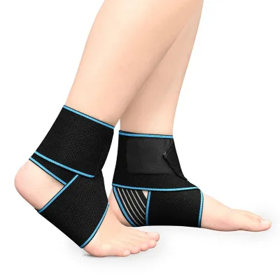 New Soft Elastic Nylon Sports Ankle Support Outdoor Sport Protective Gear Anti-Sprain Sports Ankle Sleeve Protector