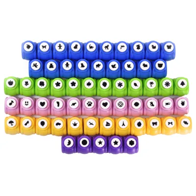 25mm Hole Punch Shapes 20 Patterns, Craft Hole Punch Shapes for Crafts, Kids and Adults, Nail Art Craft Punchers Supplies