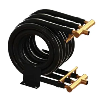 Hot Promotional Industrial Coaxial Tube CE Marked Coaxial Coil Tube Heat Exchanger Heat Pump R290 Water Cooling System