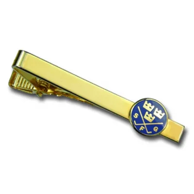 Wholesale Personalized Supplier Engraved Logo Custom Metal Tie Bar Men's Suit Shirt Cufflinks and Tie Clips