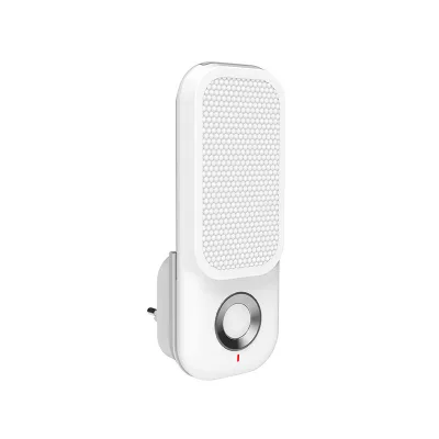Modern Minimalist Human-sensing Night Light Battery-powered Plug-in Bedside Charging Design Plastic Material for Bedroom Use