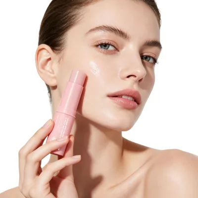 PDRN Pink Collagen Volume Multi Balm Stick Hydrating Multi Wand Smooth Fine Lines Wrinkles Stick for Face Eye Lip Care Stick
