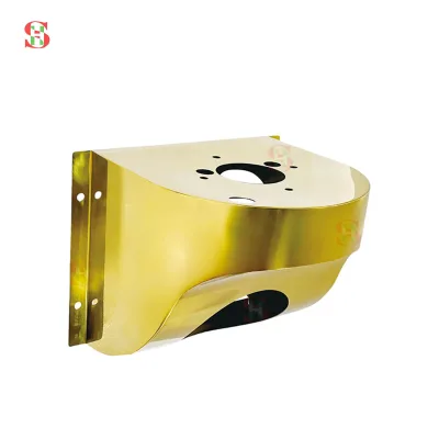 Wholesale Salon Parts Durable Stainless Steel Base for Shampoo Chair Luxury Gold Black Silver Finish