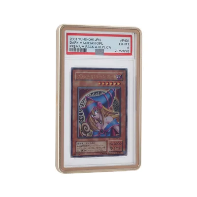 Magnetic PC Business Card Protector for and Flying Pikachu Cards Double-Sided Glass Display Case with New Design