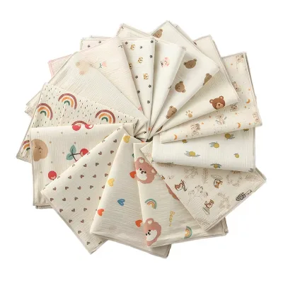 50*65cm Waterproof Baby Changing Pad Soft PU with Muslin Cotton Baby Diaper Mat Reusable Washable Children's Diaper Pads