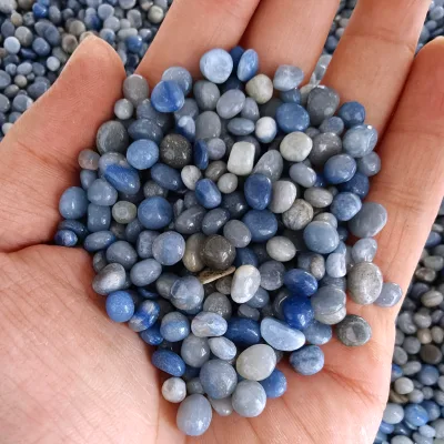Natural Crystal Aventurine Chips Wholesale High Quality Blue Aventurine Jade Gravels for Decoration