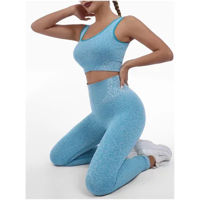 Yoga Sets Sports Bra Compression Wear Clearance Wholesale Workout Logo Shiny Long Butt Lift 5 Muslim Sportswear Islamic Clothing