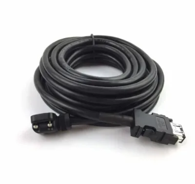 Original MR-PWS2CBL03M-A2-L 0.3M Servo Motor Power Cable 4 Core IP55 Standard Cable for HG-KR HG-MR HF-KP HF-MP