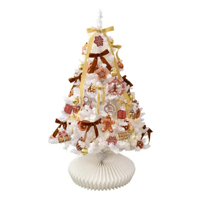 Wholesale White Christmas Tree Set for Office and Shop Window Display