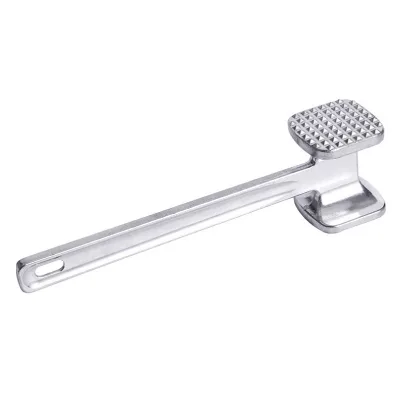 Alloy Gold Double-sided Meat Tenderizer Steak Mallet for Pork Chop Beef Household Use Wholesale Available