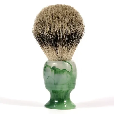 DM Custom Shave Brush Super Badger Geltip Shaving Brush