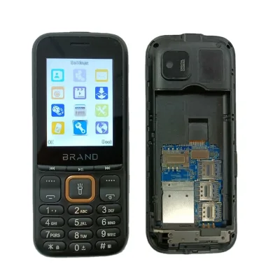 Custom 4Sim Card Phone Three Sim Cards Mobile Triple Phone 4card Standby Mini Four Cell Button Carte Slot Keypad Feature Phone
