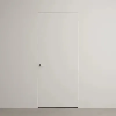 Modern Design Living Room Metal Door High Quality Interior Aluminium Door Swing Open Style Factory Sale Villas Wooden Glass