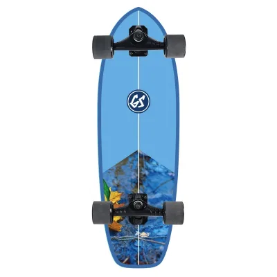 Wholesale Land Surfboards Training Simulation Sliding High Speed Silent Bearing CX4 Surfing Skateboard