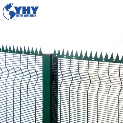 Anti Intrusion 358 Anti-Climb Welded Mesh Fence High Security Fencing For Data Center Industrial Park