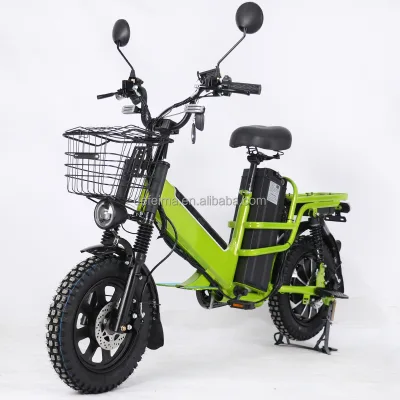 Factory Upgrade Dual Battery Compartment 16inch 60V 20Ah/30Ah Digital Display Brushless Motor 1000W/1200W E-Bike City Road