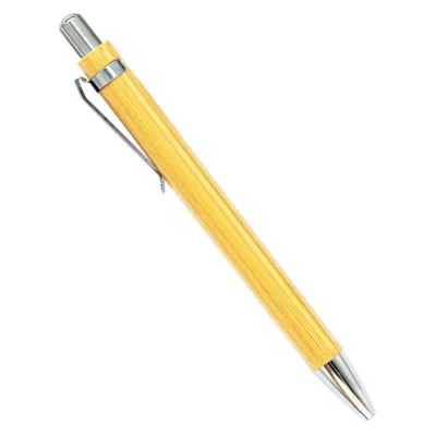 Factory Price Promotional 1.0mm Writing Novelty Eco Bamboo Ballpoint Pen Custom Touch Pen with Logo Printing