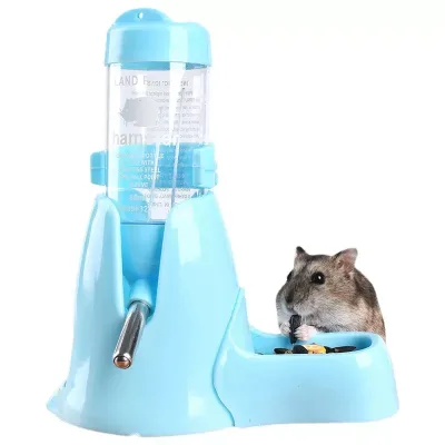 Small Animal Supplies Automatic Water Dispenser Golden Thread Bear Hamster Water Feeder Bottle Ball Bearing Supplies for Pet