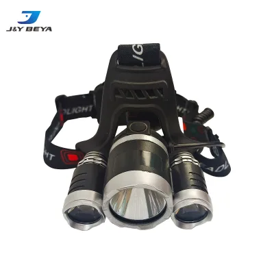 Switch Outdoor Long-range Zoom High-power Three-light Lighting LED Rechargeable Fishing Lights
