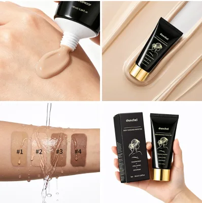 Danchel Waterproof Body Concealer Cover Tattoos Scars Stretch Marks Transfer Resistant Lightweight Radiant Long Wear