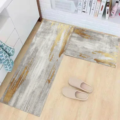 Affordable Flooring Reusable Kitchen Area Rugs Floor Mat Carpet for Home and Office Decoration