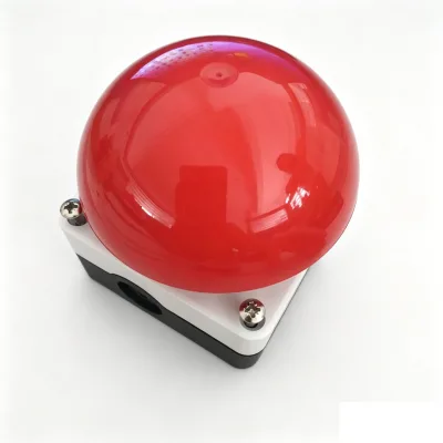 Emergency Stop Button Actuator Palm Switch Industrial Use IP66 Rated 600V 5A Plastic