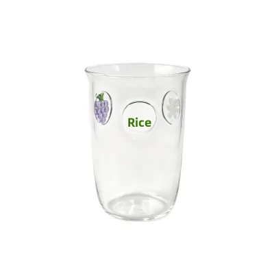 Elegant Borosilicate Glass Stemless Solid Color Drinking Cup Heat-Resistant for Women Daily Use Lounge