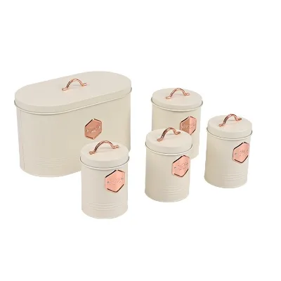Wholesale Household Kitchen Storage Set Bread Storage Special Bread Box Electroplated Rose Gold Brand