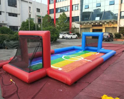 8*4meters Size Inflatable Playground Inflatable Soccer Arena for Sale