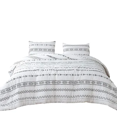 European and American Bedding Super Soft Quilt Three Pieces Core Pillowcase