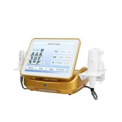 2025 Newest Gold 4 in 1 HIFU Layered Selection 360 Degrees Machine for Linesand Skin Rejuvenation Contour Reshaping
