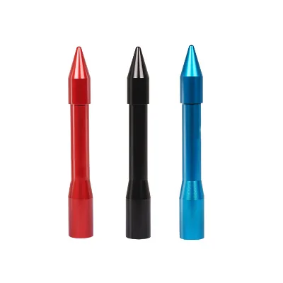 Short Aluminum Bullets Antenna Car AM FM Radio Antenna Replacement for Ford Bronco 2021 2022 2023 Exterior Accessories
