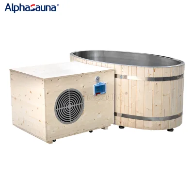 Professional Cedar Wood Ice Bath Tub Cold Water Bath Barrel Tub Cold Therapy