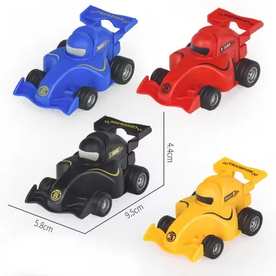 EPT $1 Small Racing Car Toy Press and Go Made of Plastic