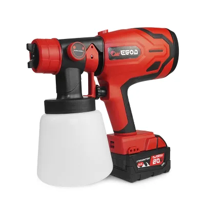 Electric Goddess 800ML Electric Spray Gun Cordless Paint Sprayer for  20V Portable Auto Furniture Coating Airbrush