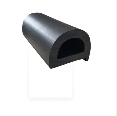 D Shape PVC EPDM Rubber Marine Boat Fender Cover Wharf Bumper Fender