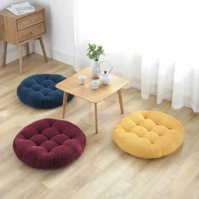 Dropshipping Round Cushions Meditation Large Floor Pillow for Kids and Adults Cushion for Floor Seating Yoga Living Room Office