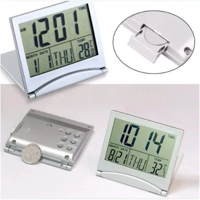 Manufacturer Desk Display Timer LCD Dementia Calendar Small Day Retro Alarm Digital Flip Clock