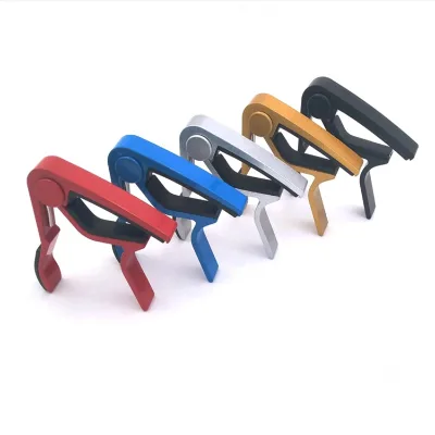 Wholesale Wood Acoustic Guitar Capo Aluminum Alloy Guitar Capo Tuners for Beginners
