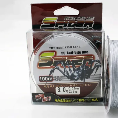Super Strong 4 Strands Anti Bite Multifilament Fish Line PE Braided Line
