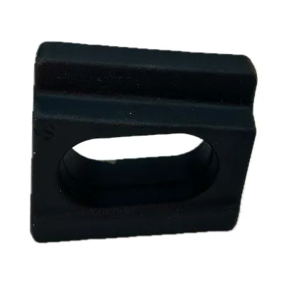 Railway spacers for rail fastening systems
