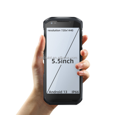OEM ODM Rugged Android 13 5.5inch HANBU Pda Industrial Handheld Terminal PDA