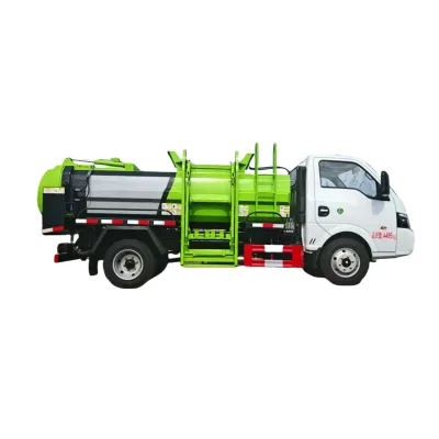 2025 New Cheap Dongfeng Tuyi 5000L 1500gallons 6 Wheesl diesel Restaurant Waste Transfer Truck for Sale