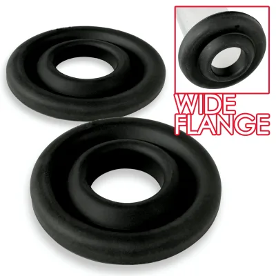 2PCS Large Cylinder Sleeve Base, Silicone Soft Penis Pump Accessories Sex Pump Vacuum Sealed Sleeve for Wide Flange Penis Pump