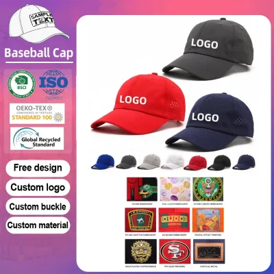 Sporty Casual Trucker Cap with 3D Embroidery and Lace 100% Cotton for Outdoor Beach & Travel Use